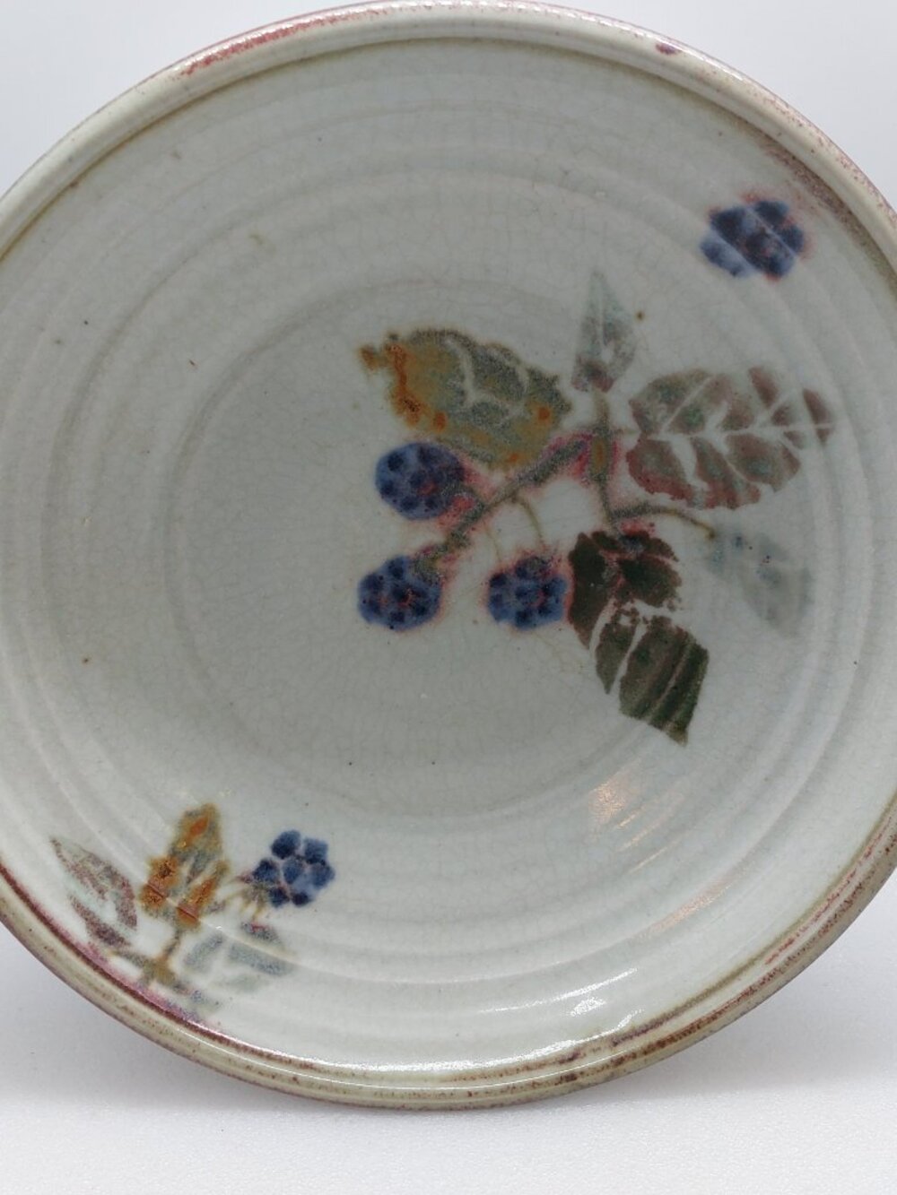 Ceramic 10" Bowl Featuring A Berry Design
